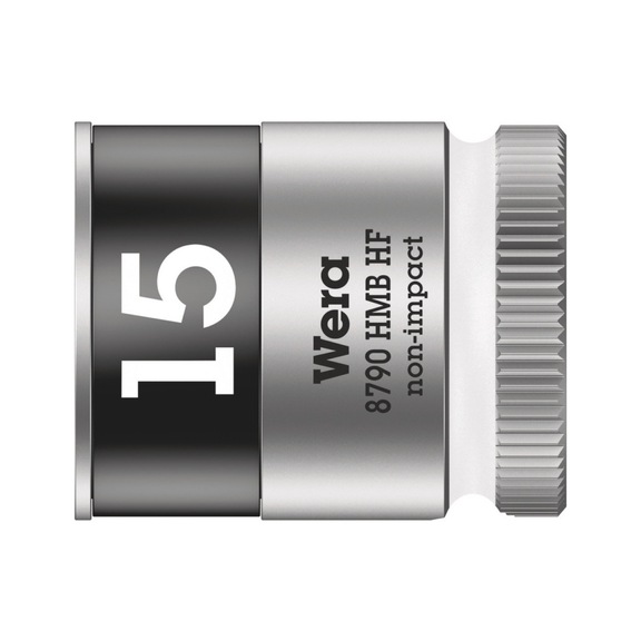WERA Zyklop sockets 3/8 in 8790 HMB HF 15x29 mm 05003749001 - Socket 3/8" 8790 HMB HF