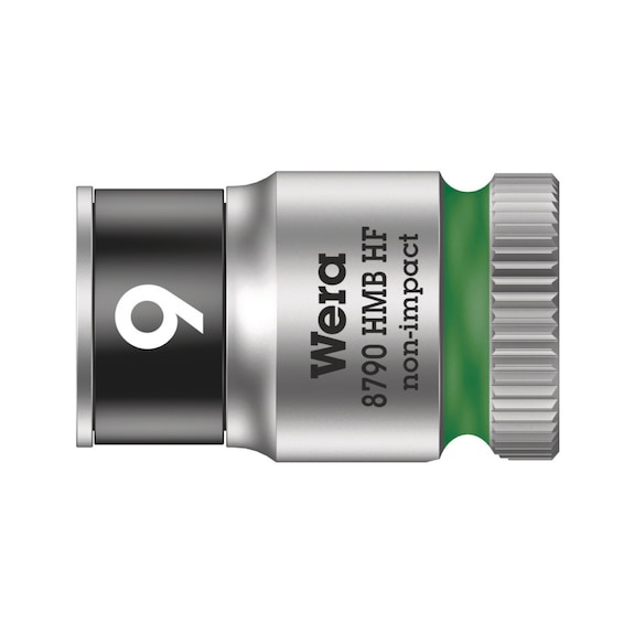 WERA Zyklop sockets 3/8 in 8790 HMB HF 9x29 mm 05003743001 - Socket 3/8" 8790 HMB HF