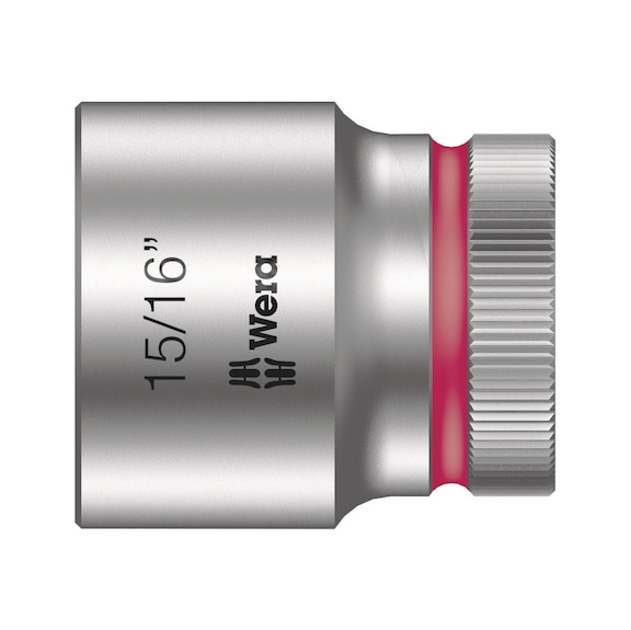 WERA Zyklop sockets with 1/2 in 8790 HMC 15/16 inx37 mm 05003629001 - Socket 1/2" 8790 HMC