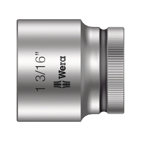 WERA Zyklop sockets with 1/2 in 8790 HMC 1 3/16 inx42mm 05003634001 - Socket 1/2" 8790 HMC