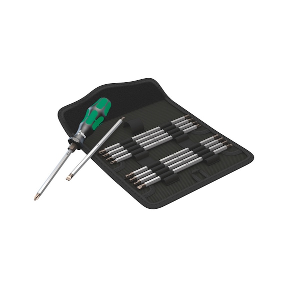 WERA Vario set with hand holder and blades 88/1 05002990001 - Screwdriver set