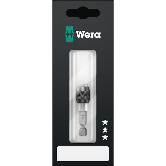 WERA Universal holder 895/4/1 K SB SiS 1x1/4 in x52 05073318001 - Universal Bit Holders with Quick-Release Chuck