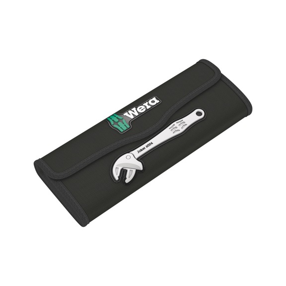 WERA Falttasche 9451 für 4 selbstjustierende Maulschlüssel leer 05136531001 - Werkzeugtasche (Werkstatt)