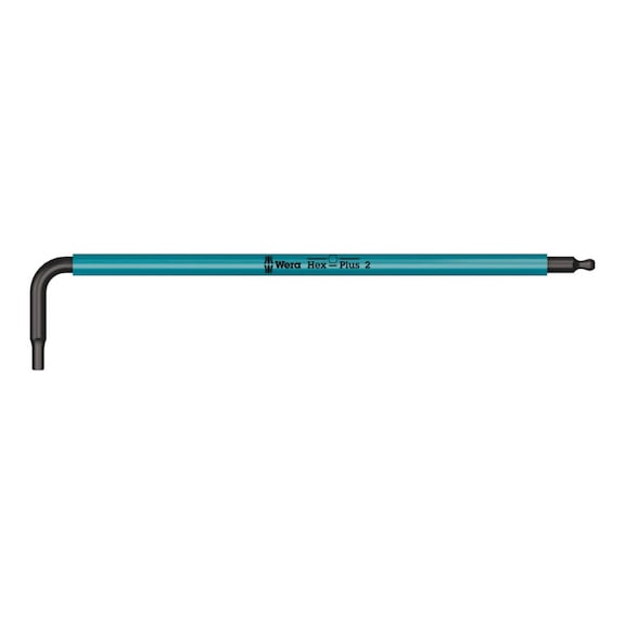 WERA Hex key set 950 SPKL BlackLaser Multicolour 2x101 mm 05022602001 - Hexagon socket screwdriver