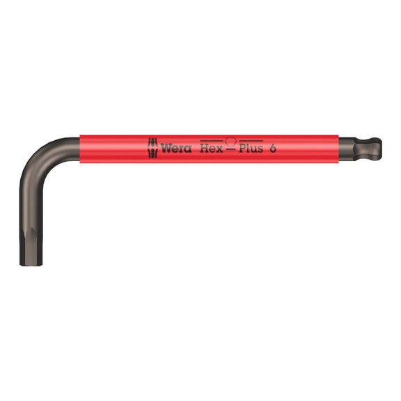WERA L-keys 950 SPKS BlackLaser Multicolour 6x100 mm 05022675001 - Hexagon socket screwdriver