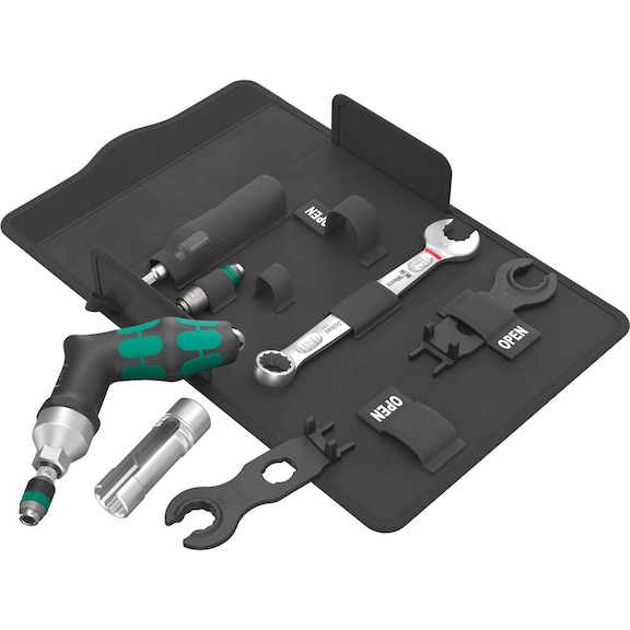 WERA Photovoltaic assembly tool set 9524 7-piece 05136043001 - Tool assortment