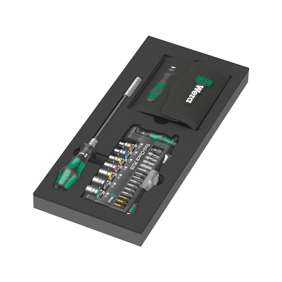 WERA foam insert 9750 Tool set 1xTool-Check PLUS 05150150001 - Tool assortment