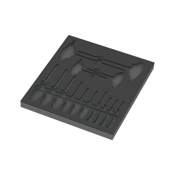 WERA Schaumstoffeinlage 9812 TX HF Schraubendreher Set 1 ohne Werkzeug -  Schaumstoffeinlagen ohne Werkzeug