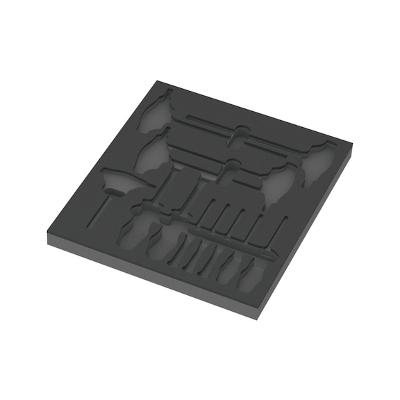 WERA Schaumstoffeinlage 9813 Hex Schraubendreher Set 1 ohne Werkzeug 05137313001 -  Schaumstoffeinlagen ohne Werkzeug