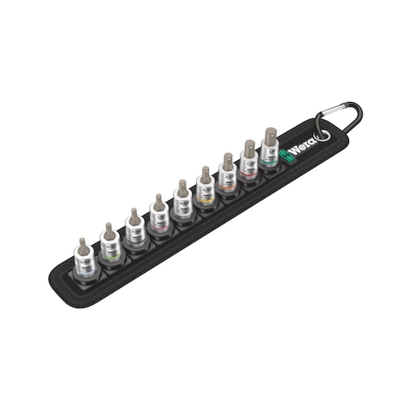 WERA Zyklop hexagon socket set Belt A Imperial 1 1/4 in 05003884001 - Socket wrench (set)