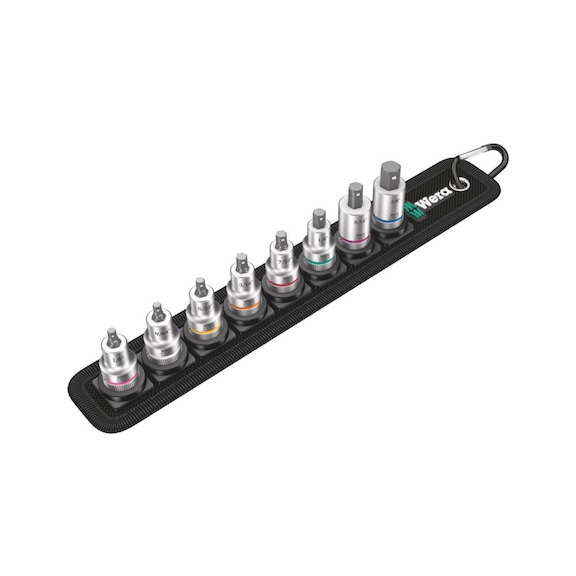 WERA Zyklop Bitnuss-Satz Innensechskant Belt B Imperial 1 3/8 in 05003974001 - Steckschlüssel (Satz)