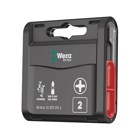 WERA Bits assortment Bit-Box 20 BTZ 20 PH 2x25 mm 05057751001 - Bit set