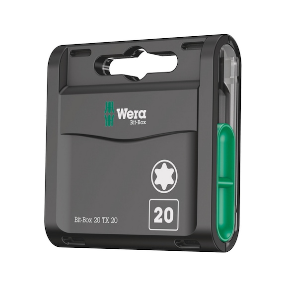 WERA Bits assortment Bit-Box 20 TX 20x25 mm 05057770001 - Bit set