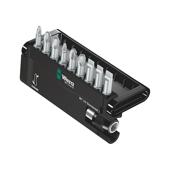 WERA Bits assortment Bit-Check 10 Universal 1 10-piece 05056161001 - Bit set