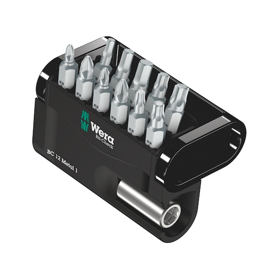 WERA Bits assortment Bit-Check 12 Metal 1 12-piece 05057424001 - Bit set