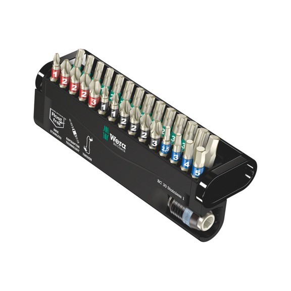 WERA Bits assortment Bit-Check 30 Stainless 1 05071109001 - Bit set