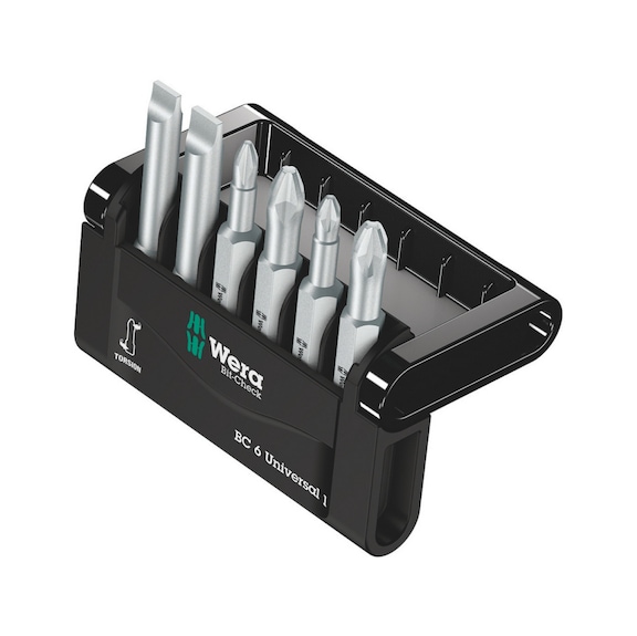 WERA Bits-Sortiment Bit-Check 6 Universal 1 ‑teilig 05056474001 - Bit-Satz