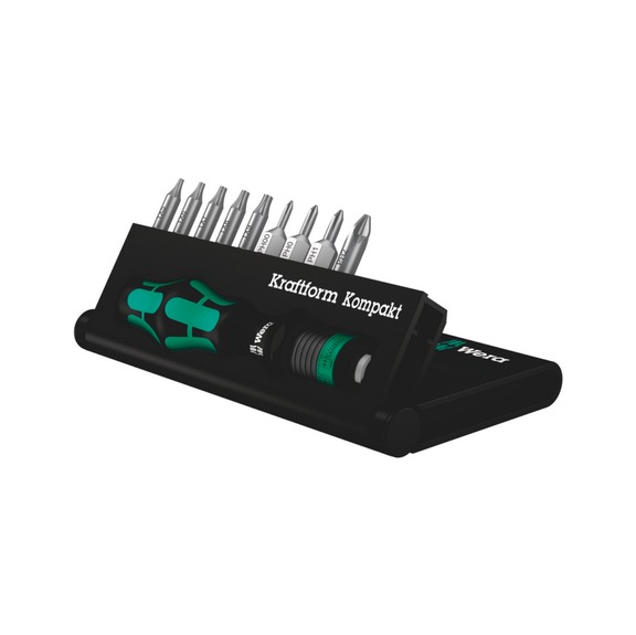 WERA Bits assortment Kraftform Kompakt 12 10-piece 05135942001 - Bit set