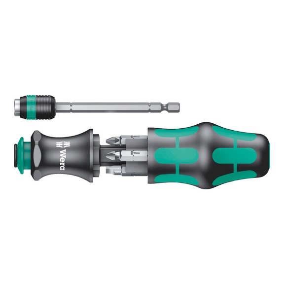 WERA Combination screwdriver with 6 bits Kraftform Kompak 20 A 05051019001 - Bit set