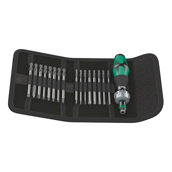 WERA Bit-Set Kraftform Kompakt 60 RA Imperial 17‑teilig 05051041001 - Bit-Satz