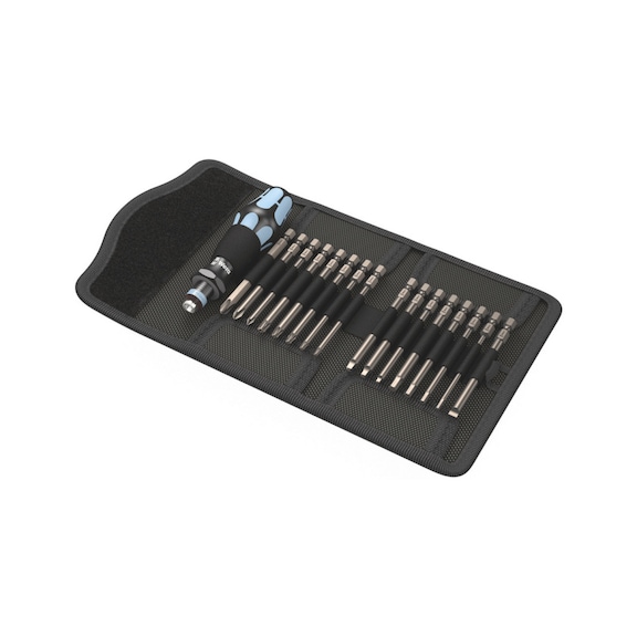 WERA Bits-Sortiment Kraftform Kompakt 60 Stainless Imperial 05071117001 - Bit-Satz