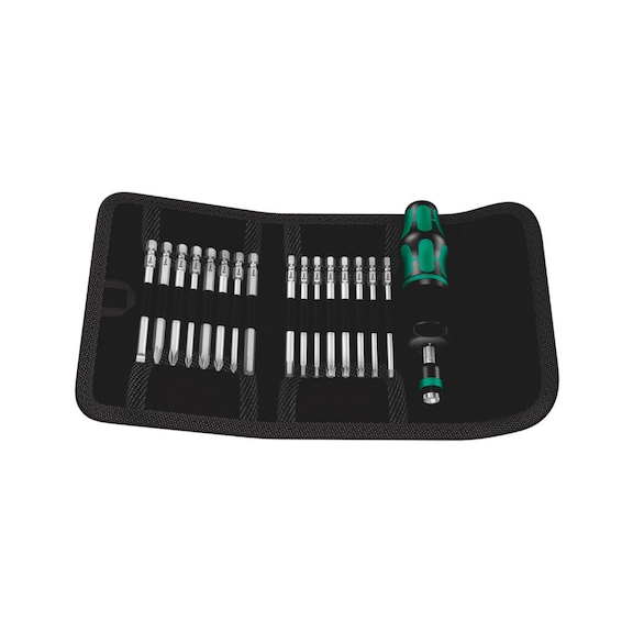 WERA Bits-Sortiment Kraftform Kompakt 60 Torque 1,2 - 3,0 Nm 05059293001 - Bit-Satz