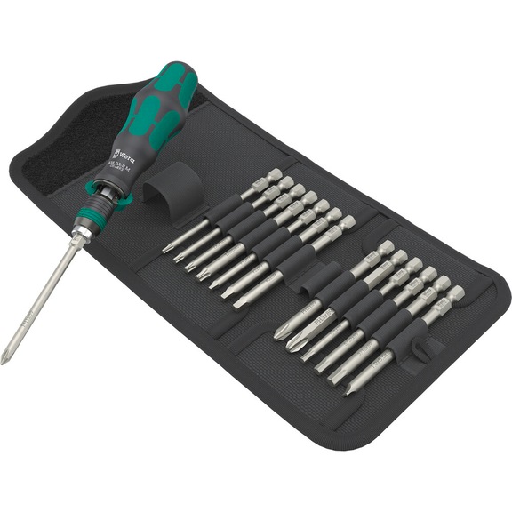 WERA Ratchet screwdriver set KK 838 RA-R M Imperial Set 1 05051066001 - Screwdriver set