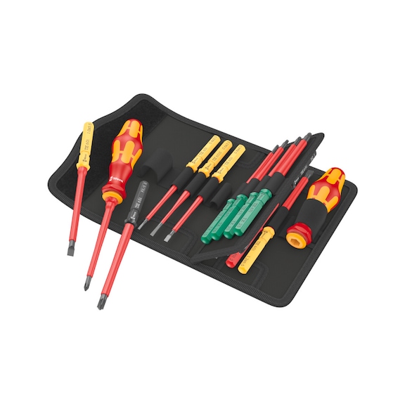 WERA VDE interchangeable blades KK VDE 17 Universal 1 Tool Finder 05006611001 - Screwdriver set
