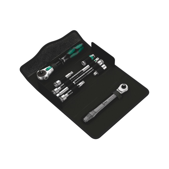 WERA Zyklop KK Zyklop MS1 Metal/Speed 8-piece ratchet set 05135949001 - Tool assortment