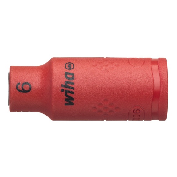 WIHA Socket wrench insulated 1/4 inch hexagon socket 6.0 mm x 42 mm 43091 - Socket wrench bit (hexagonal)