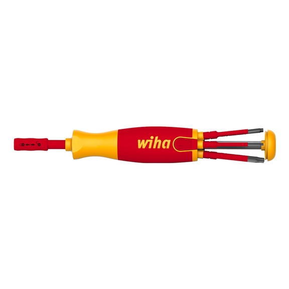 WIHA screwdriver with bit magazine LiftUp electric TX with 6 slimBits 41157 - Bit screwdriver