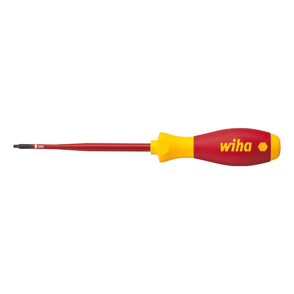 WIHA screwdriver SoftFinish slimFix square drive number 2 x 125 mm 35505 - Phillips screwdriver
