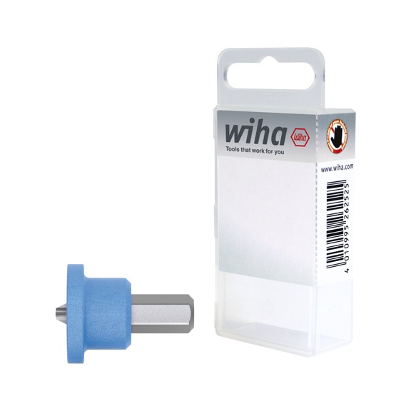 WIHA Bit Set DryWall Stop 25 mm Phillips 2-piece 1/4 inch C6.3 in box 27077 - Bit set