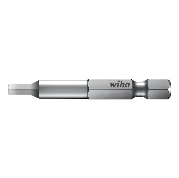 WIHA Bit Professional 50 mm hexagon 1/4 inch E6.3 3.0 mm 04194 - Bit for hexagon socket screws