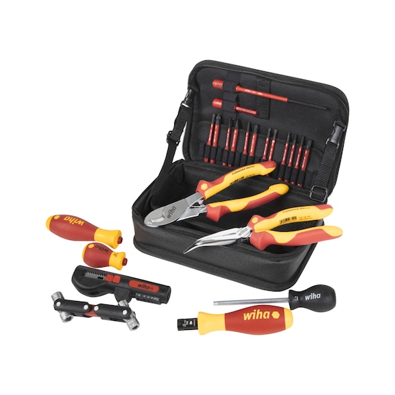 WIHA Wallbox installation tool set 23-piece including functional bag 45289 - Tool assortment