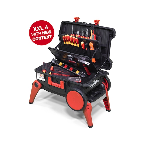 WIHA tool case set XXL 4 electric 80-piece including case 45734 - Tool case (workshop)