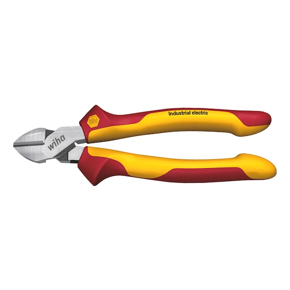 WIHA Diagonal cutters Industrial electric DynamicJoint 140 mm 5 1/2 inch 43327 - Side cutter