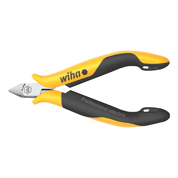 Diagonal cutters Professional ESD narrow pointed head small bevel 115 mm 26814 - Side cutter