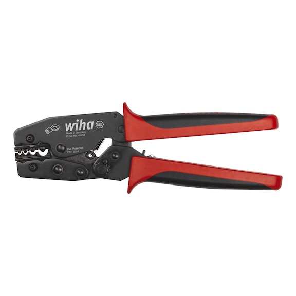WIHA crimping tool for non-insulated cable lugs 220 mm 0.1 - 16 45959 - Crimping pliers