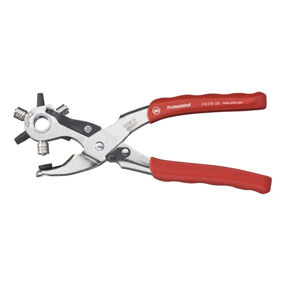 WIHA Revolving hole and eyelet pliers Professional 225 mm 29550 - Turret punch pliers