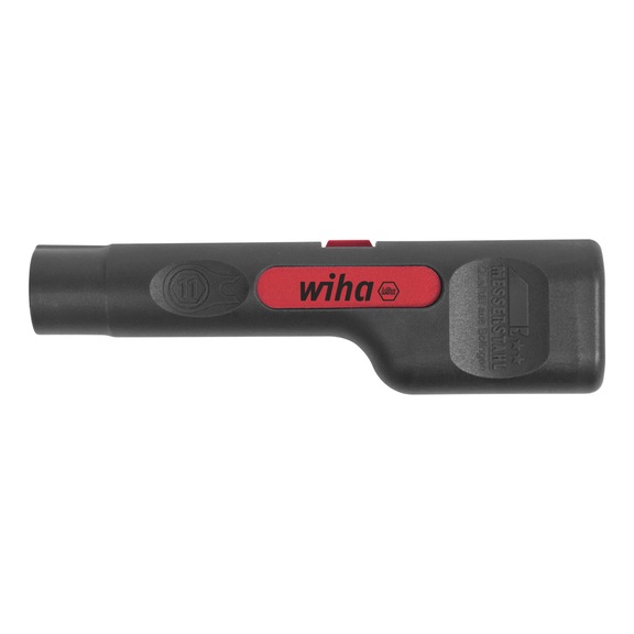 WIHA stripping and assembly tool for coaxial cable with F-connector 125 mm 44241 - Wire strippers