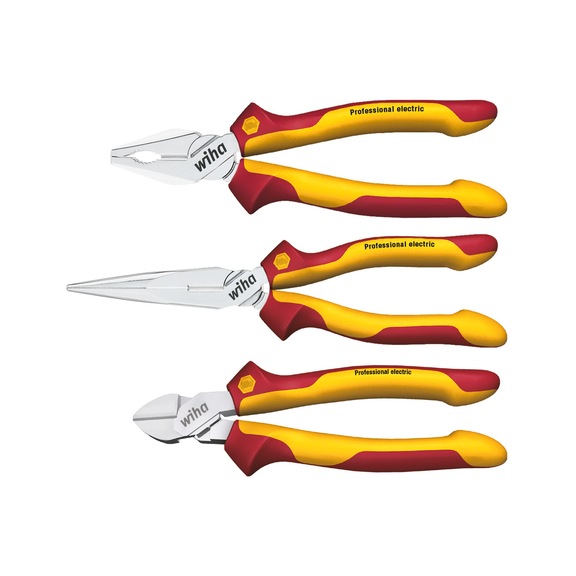 WIHA Pliers Set Professional electric 3-piece 26852 - Pliers set
