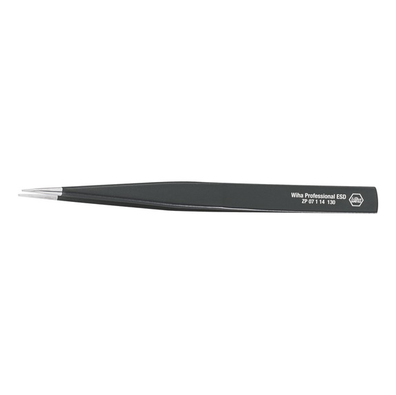 WIHA Precision tweezers Professional ESD type PSF 130 mm 32325 - Tweezers