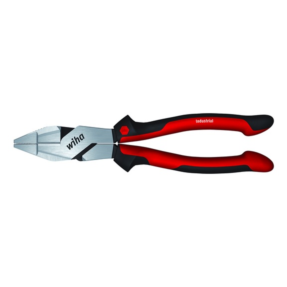 WIHA Lineman's Pliers Industrial extra long cutting edge 250 mm 10 inch 40927 - Combination pliers