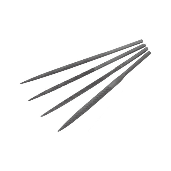 2404645 AIRCRAFT, Feilenset 4-teilig FS5, 4mm-Schaft - "Feilenset"