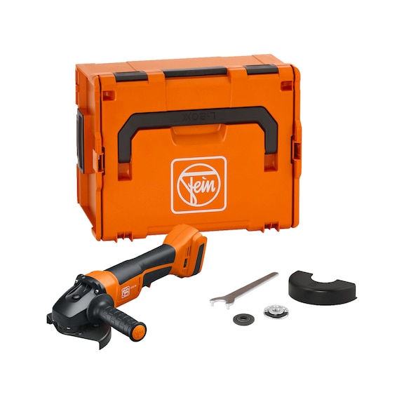 FEIN Akku-Winkelschleifer CCG18-125-12 PD AS 18V bürstenloser Motor 71221861000 - Akku-Winkelschleifer