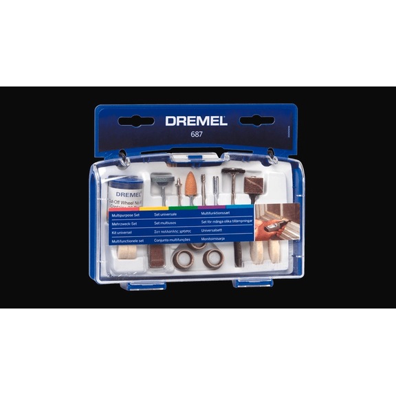 DREMEL multipurpose set 52-piece 26150687JA - Abrasives, grinding tools (other)
