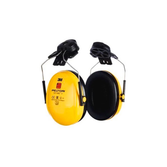 3M PELTOR Optime Kapselgeh&ouml;rsch&uuml;tzer gelb Helmbefestigung H510P3E-405-GU - Geh&ouml;rschutz