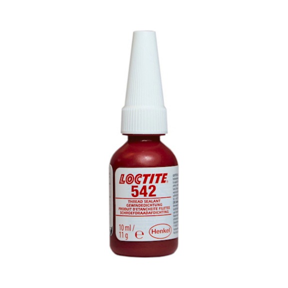 LOCTITE 542 Gewindedichtung, mittelfest, Flasche, 10 ml - Dichtung (fl&uuml;ssig)