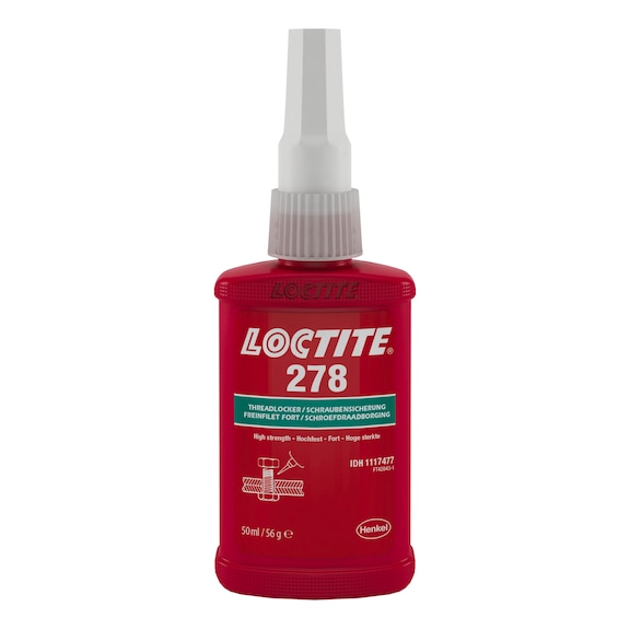 LOCTITE Schraubensicherung Typ 278 50 ml Flasche - Anaeroberklebstoff